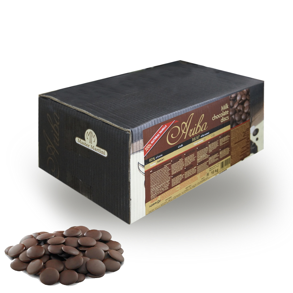 купить Шоколад темный "Ariba Dischi Fondente" 35/37 60% 10 кг